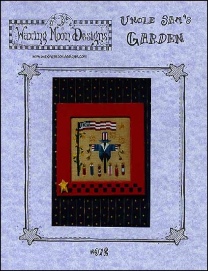 Uncle Sam's Garden Cross Stitch Pattern
