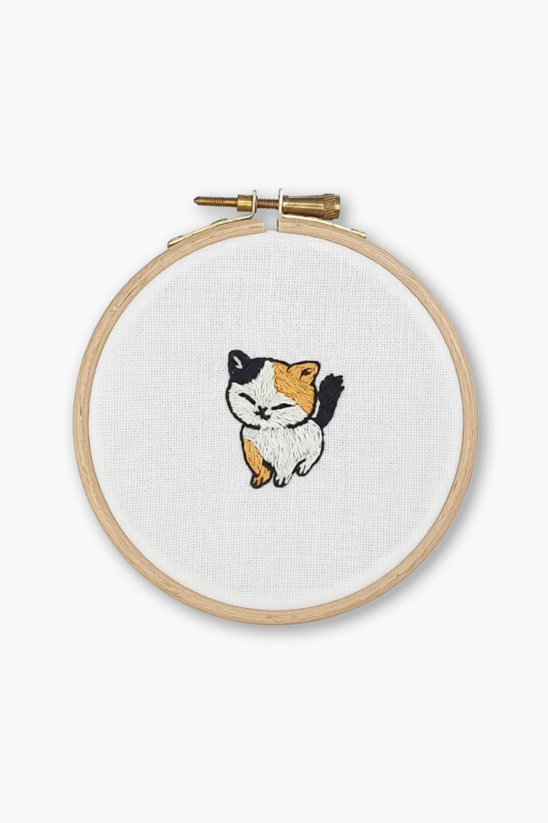 FUKURI – Kawaii Cat Embroidery Kit – Beginner