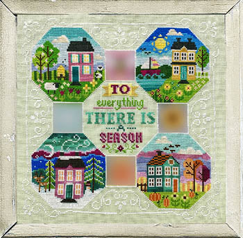 Every Season Part 5 Winter Cross Stitch Pattern by Tiny Modernist