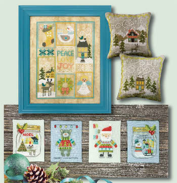 Scandi Christmas Set Cross Stitch Pattern