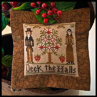 Deck the Halls: 2011 Ornament Cross Stitch Pattern by Little House Needleworks