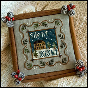 Silent Night: 2011 Ornament Cross Stitch Pattern by Little House Needleworks