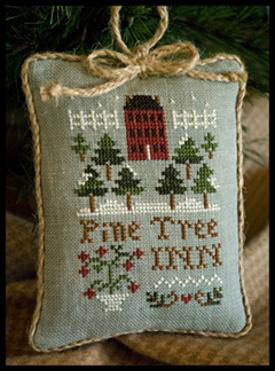 Pine Tree Inn: 2011 Ornament Cross Stitch Pattern by Little House Needleworks