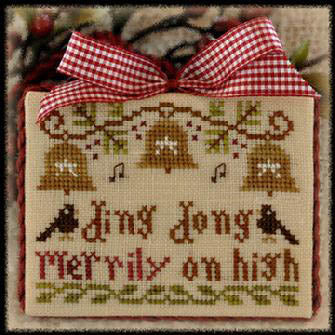 Ding Dong: 2012 Ornament Cross Stitch Pattern by Little House Needleworks