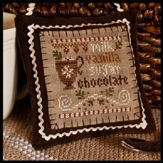 Hot Cocoa: 2012 Ornament Cross Stitch Pattern by Little House Needleworks