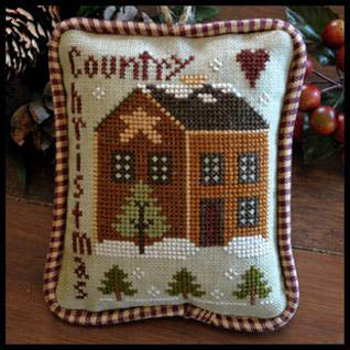 Country Christmas: 2012 Ornament Cross Stitch Pattern by Little House Needleworks