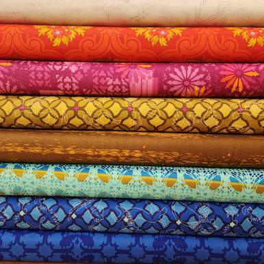 LIMITED RESTOCK! Stitch It -- Chrysanthemum by Alison Glass for Andover Fabrics