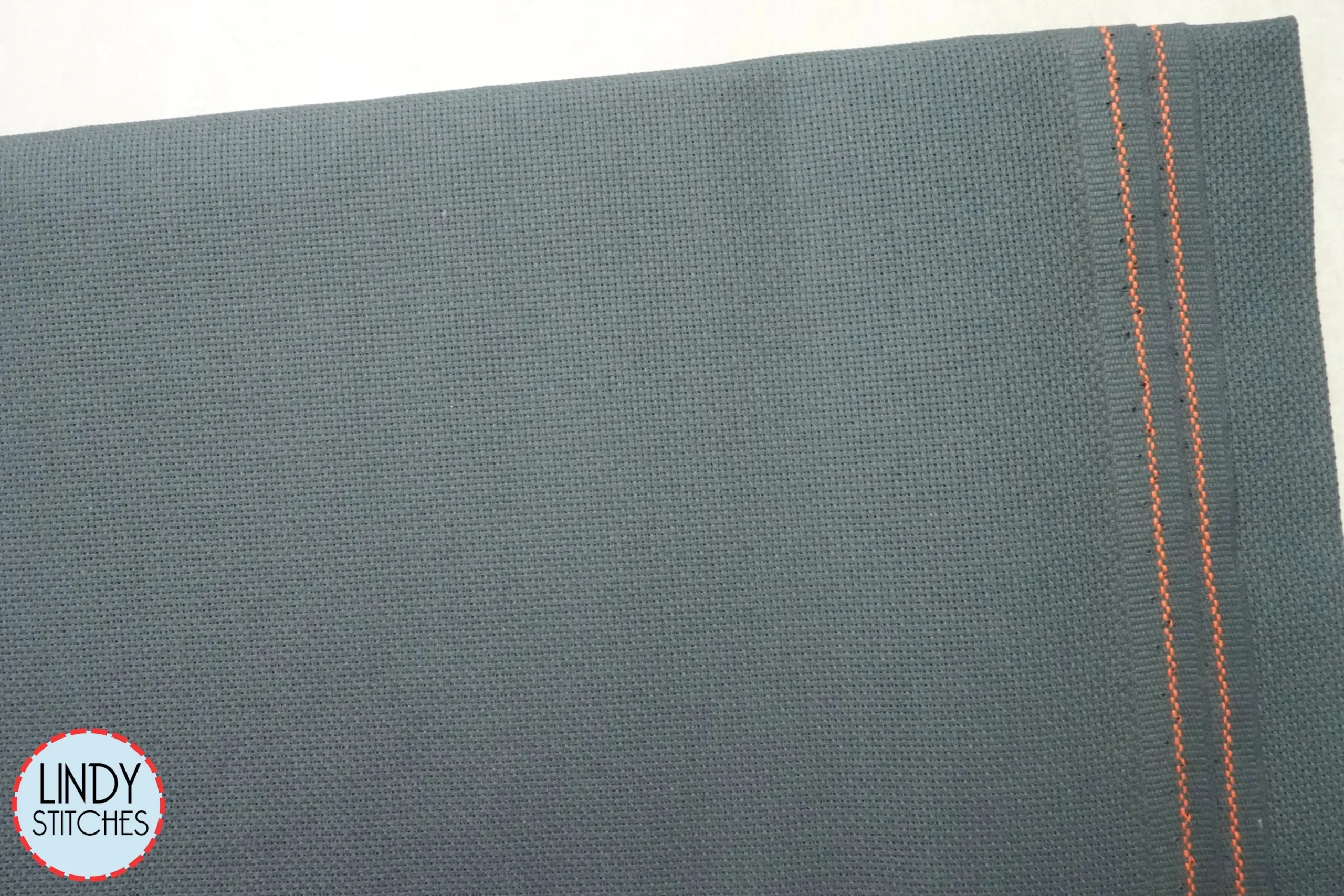 20 count Charcoal Aida by Zweigart Cross Stitch Fabric