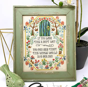 Secret Garden Cross Stitch Pattern