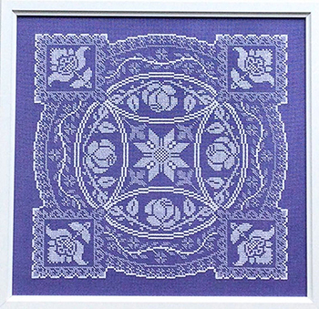 --Rosebud Lace - Cross Stitch Chart