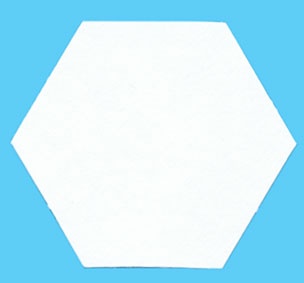 English Paper Pieces Hexagon
