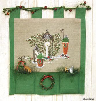 Acufactum Cross Stitch KIT: Hanging Lantern