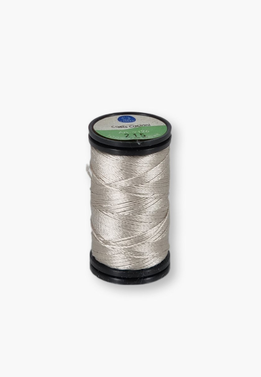 Cucirini Cantoni Coats Seta Faro 215 – 20-Meter-Spule – 100 % Seide