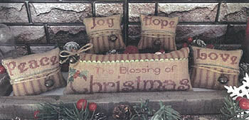 Blessing Of Christmas Cross Stitch Pattern by Mani di Donna