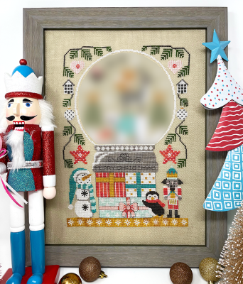 Christmas Snow Globe Part 2 Cross Stitch Pattern by Tiny Modernist