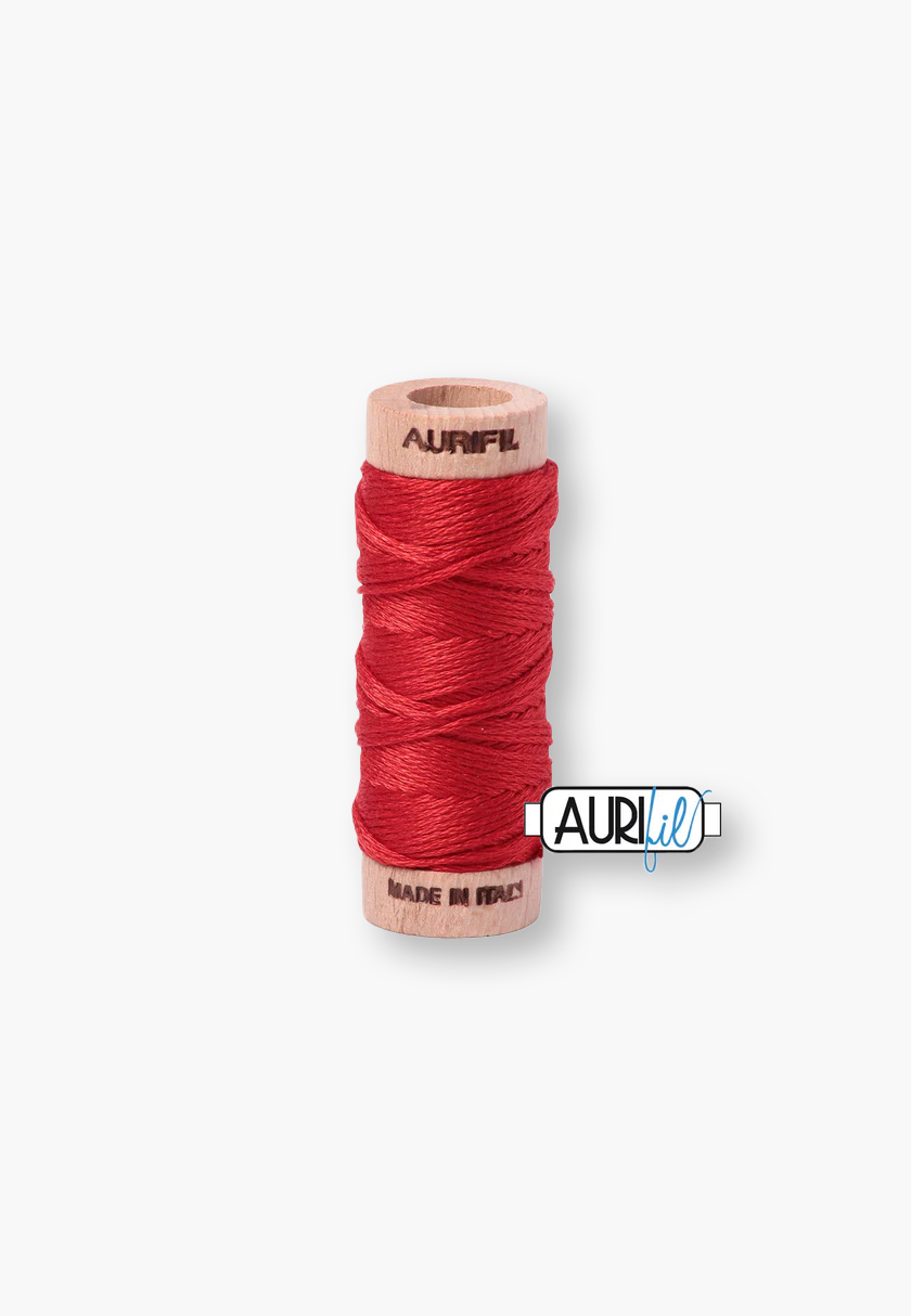 Aurifil Sechsfädige Baumwollwatte Paprika PAF5WS – Aurifloss 2270