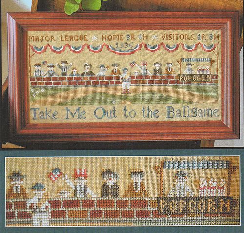 Take Me Out to the Ballgame - Cross Stitch Chart
