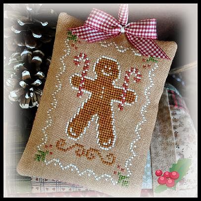 Gingerbread Cookie #10 - Cross Stitch Chart