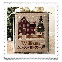 My House - Hometown Holiday - Cross Stitch Chart