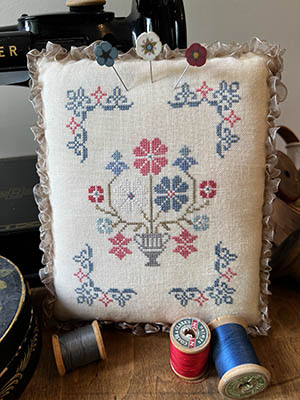 Mother's Colonial Pinkeep - Cross Stitch Chart