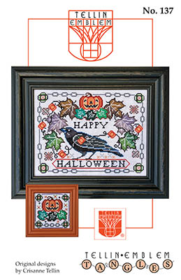 Tangled Tidings - Happy Halloween No. 137 - Cross Stitch Chart