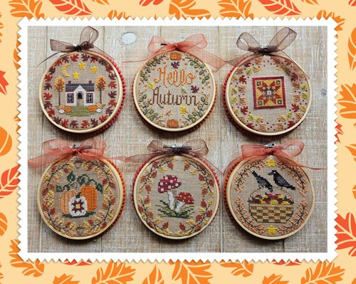 Autumn Mini Rounds - Waxing Moon Designs