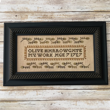 -- Olive Harrowgate 1737 - Cross Stitch Chart