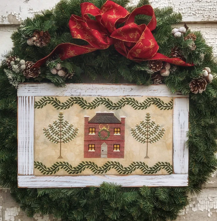 -- Home For The Holidays - Cross Stitch Chart