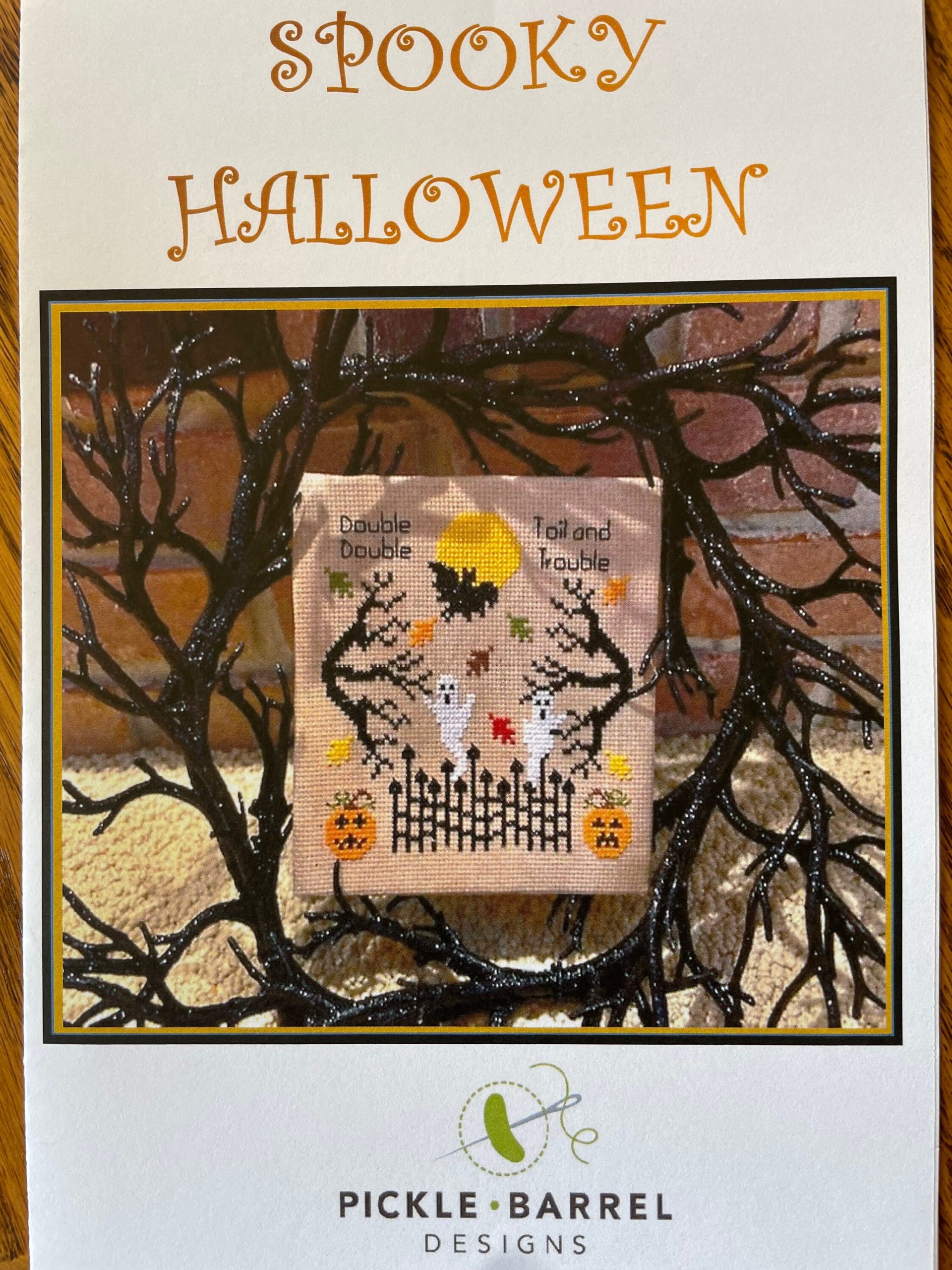 --Spooky Halloween - Cross Stitch Chart