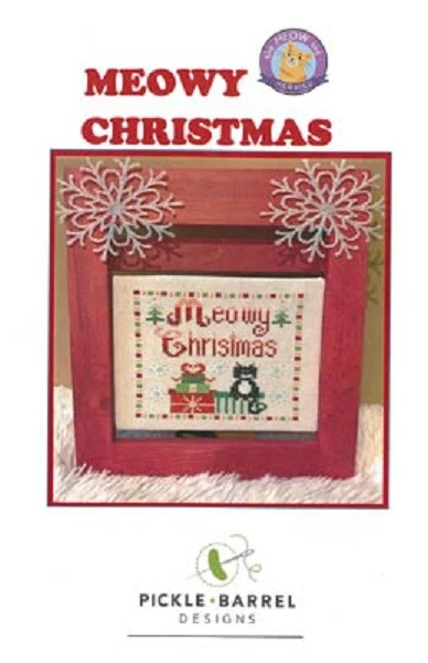 --Meowy Christmas - Cross Stitch Chart