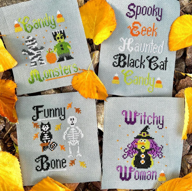 --Funny Bone 4-Pack - Cross Stitch Chart