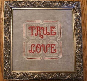 --True Love - Cross Stitch Chart