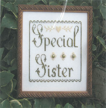 --Special Sister - Cross Stitch Chart