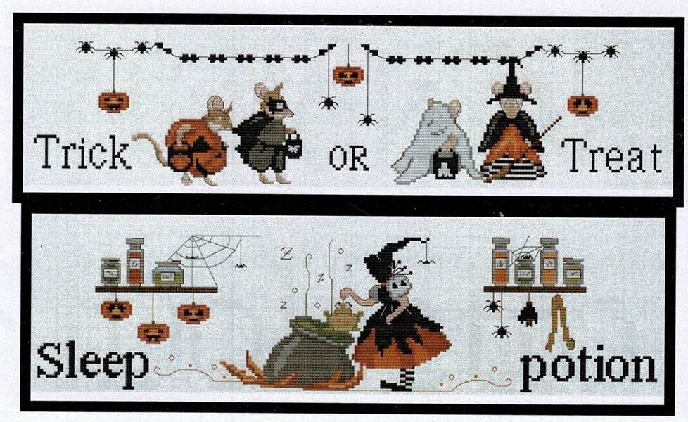 --Halloween Life - Di Cecilia Votta - Cross Stitch Chart
