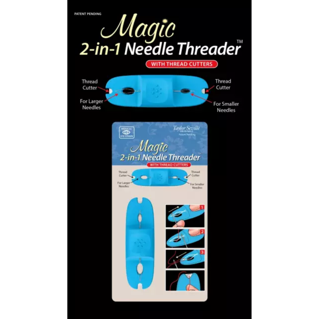 Taylor Seville - Magic 2 in 1 Needle Threader & Cutters #220016