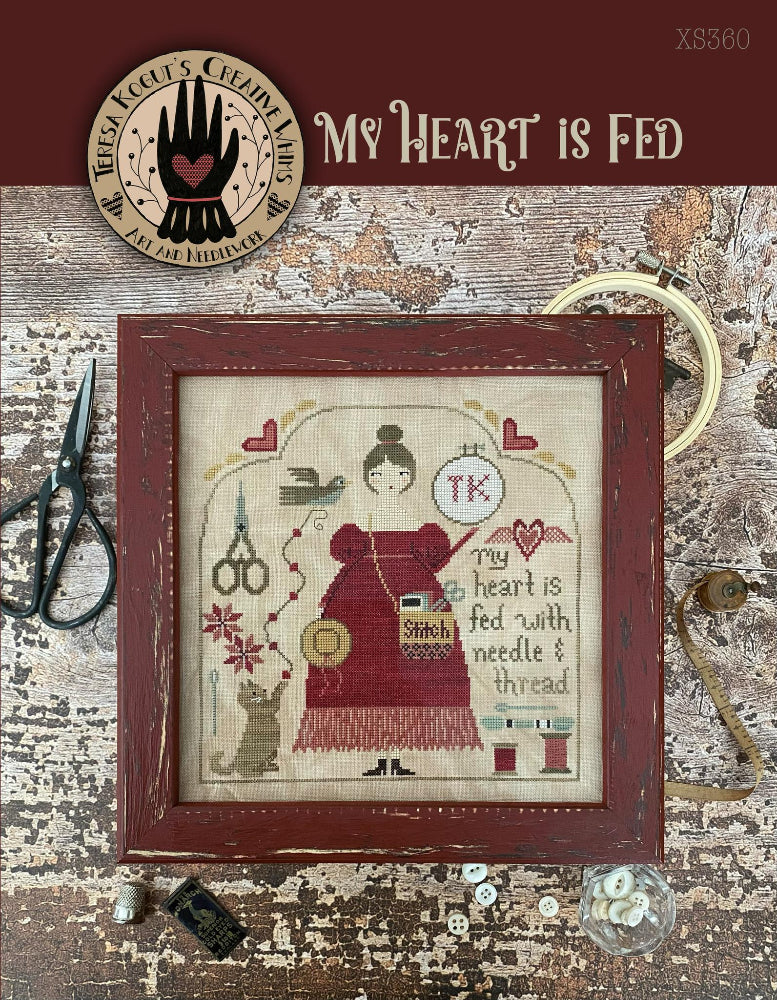 My Heart If Fed by Teresa Kogut's Creative Whims
