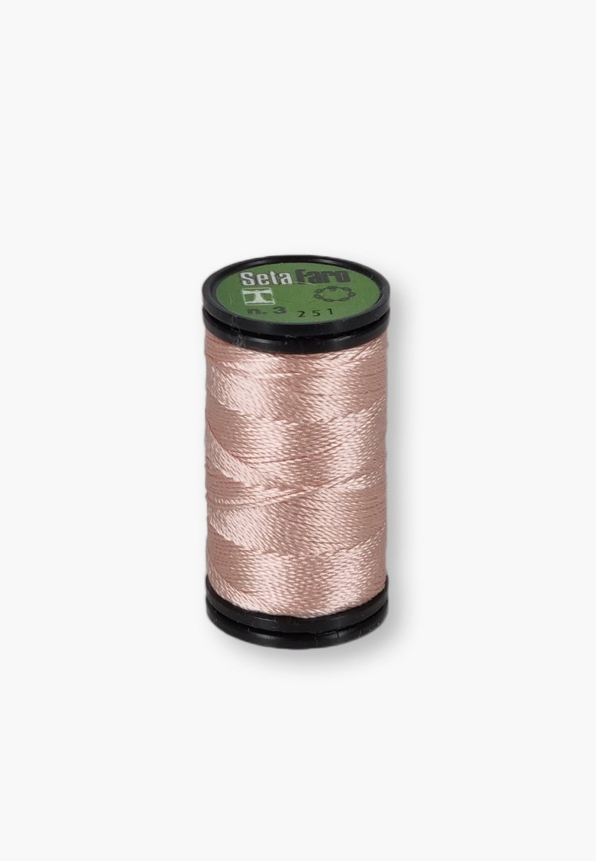 Cucirini Cantoni Coats Seta Faro 251 – Bobina da 20 m – 100% seta