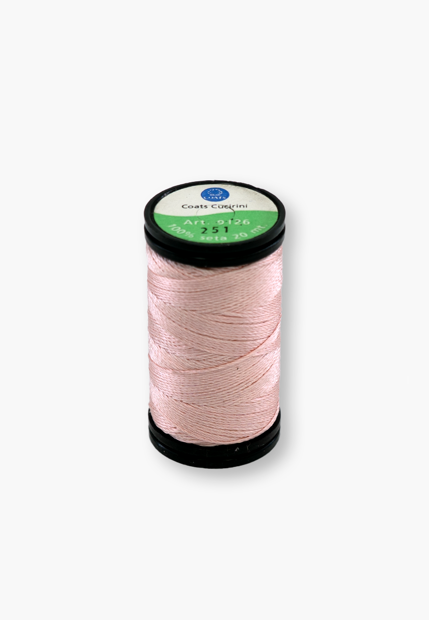 Cucirini Cantoni Coats Seta Faro 251 – 20m Spool – 100% Silk