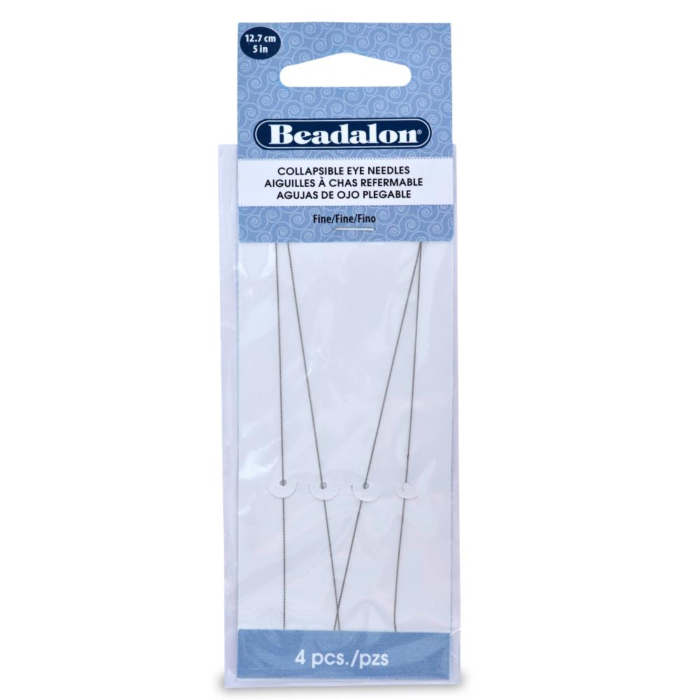 Fine Collapsible Eye Needles 5" 4/Pkg 700F-150