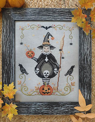 Witch CV265 - Cross Stitch Chart