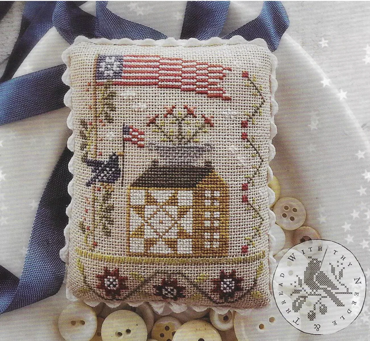 --Star Spangled Spectacular (Souvenirs Of The Heart)- Cross Stitch Chart