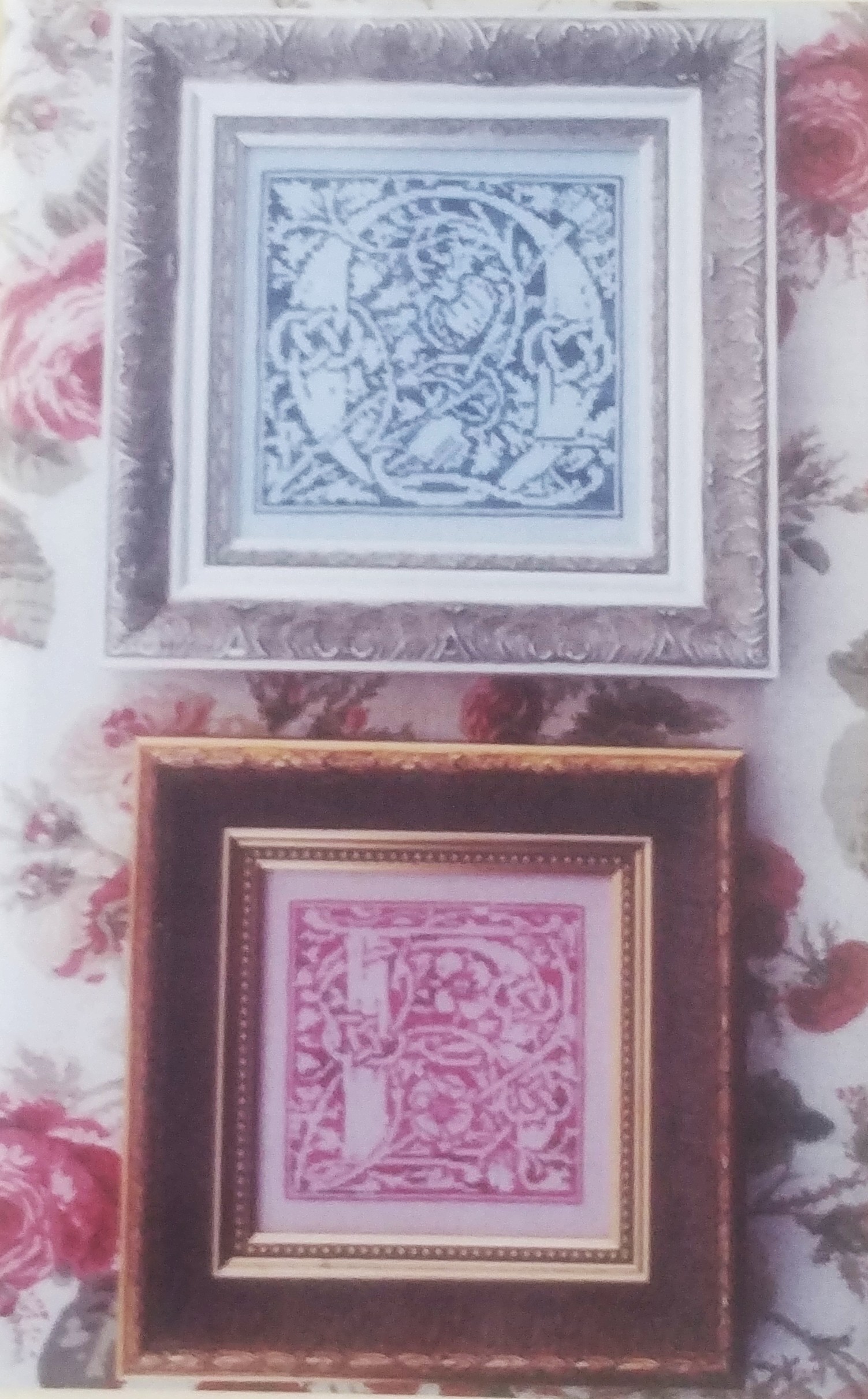 -- Letters Q & R - Cross Stitch Chart