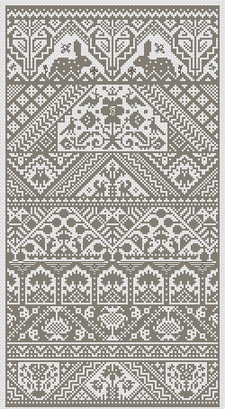 Twee Hazen - Cross Stitch Chart