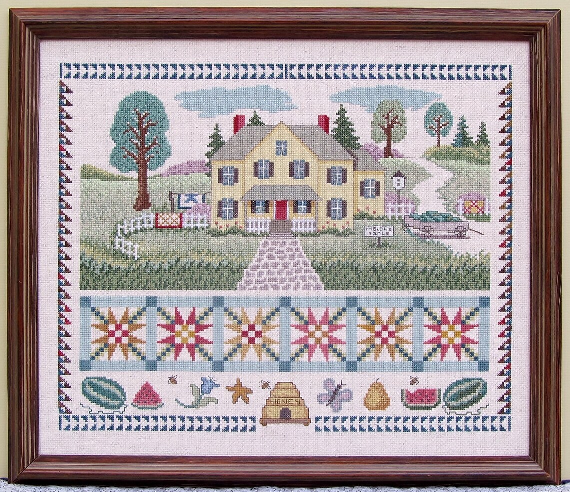 --Summertime, The Living Is Easy - Cross Stitch Chart