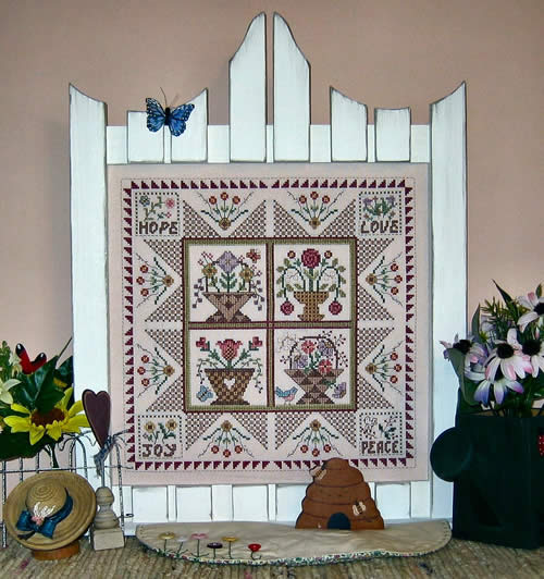 --My Heart's Garden - Cross Stitch Chart