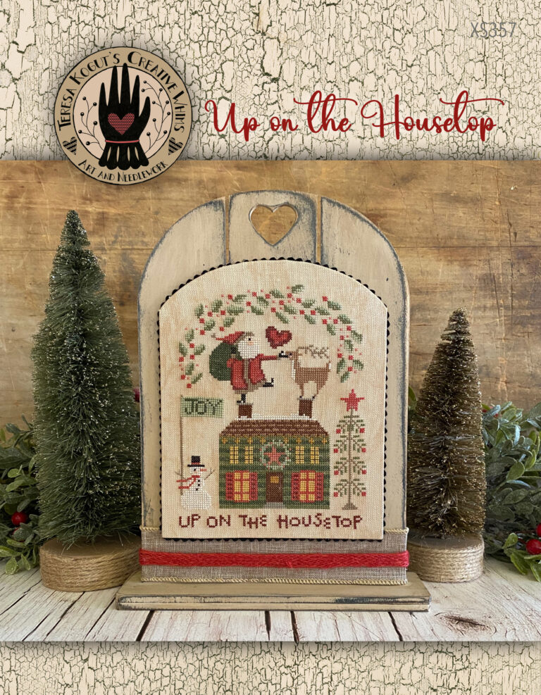 Up On The Housetop - Cross Stitch Chart