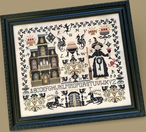 Witch House Sampler - Cross Stitch Chart