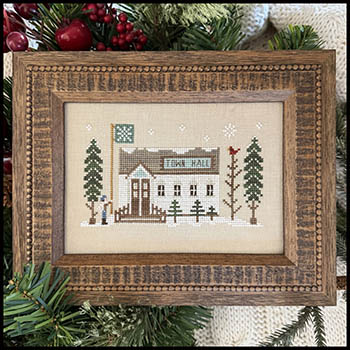 Winterville: Town Hall - Cross Stitch Chart