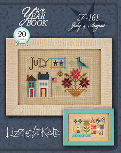 --Year Book: July & August Cross Stitch Chart