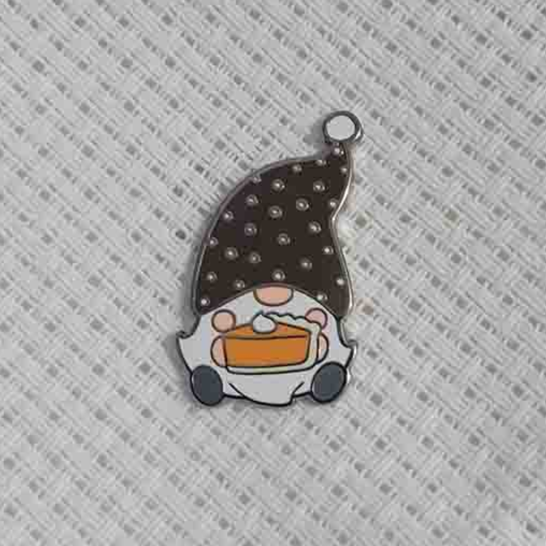 Pumpkin Pie Fall Gnome Needle Minder